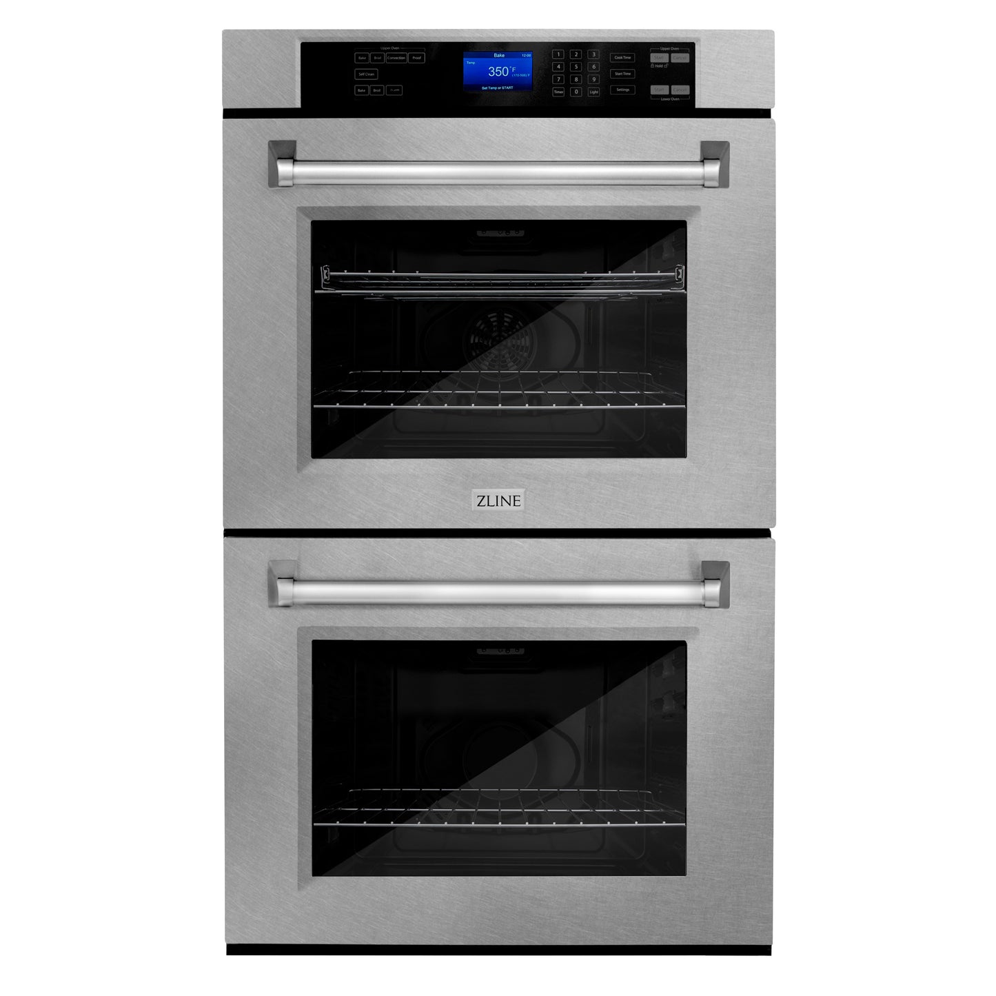 ZLINE 30" Professional Double Wall Oven with Self Clean and True Convection in Fingerprint Resistant Stainless Steel (AWDS-30)