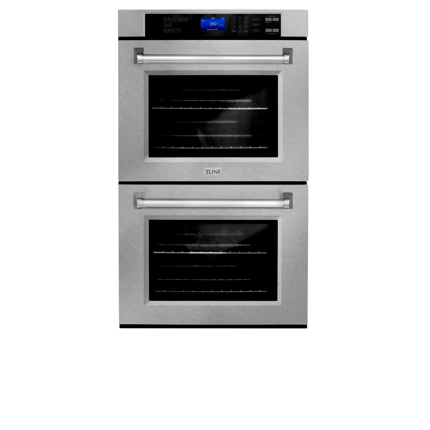 ZLINE 30" Professional Double Wall Oven with Self Clean and True Convection in Fingerprint Resistant Stainless Steel (AWDS-30)