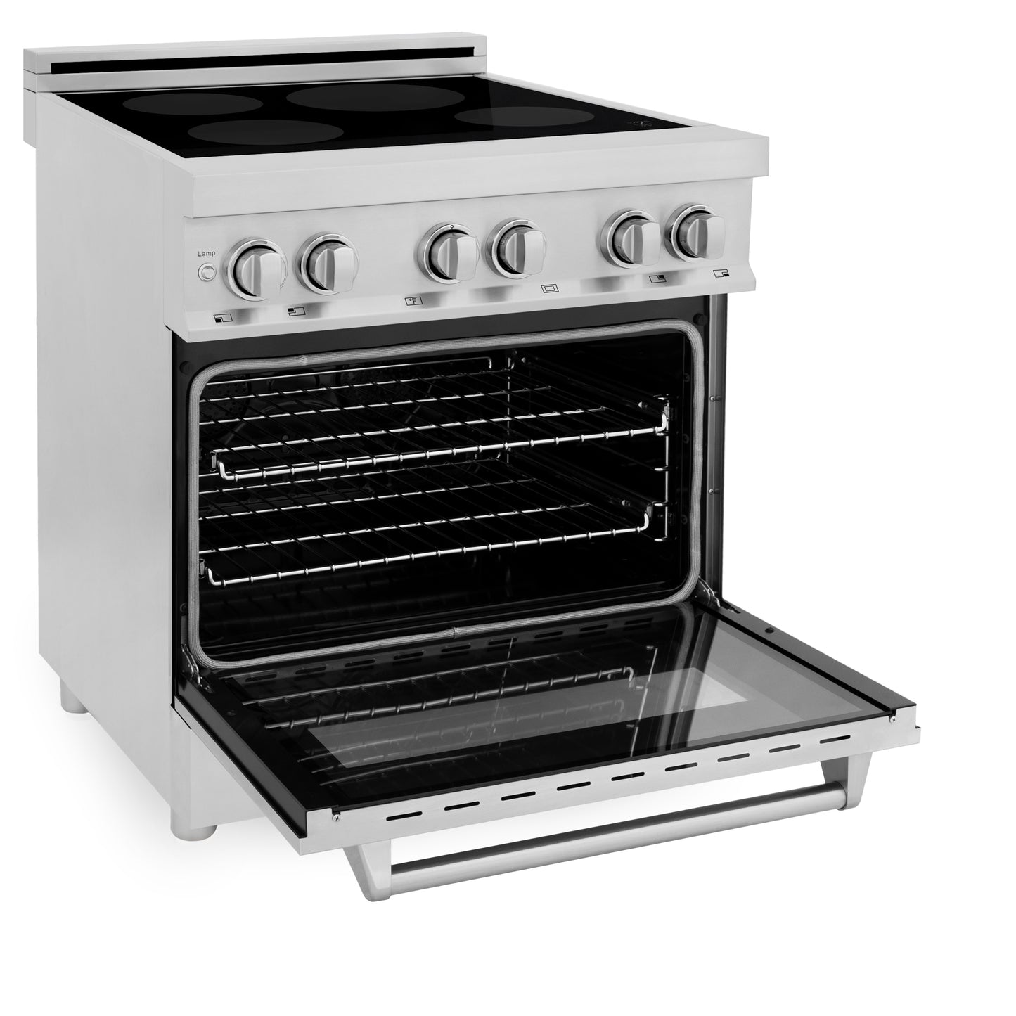 ZLINE 30" 4.0 cu. ft. Induction Range with a 4 Element Stove and Electric Oven in Stainless Steel (RAIND-30)