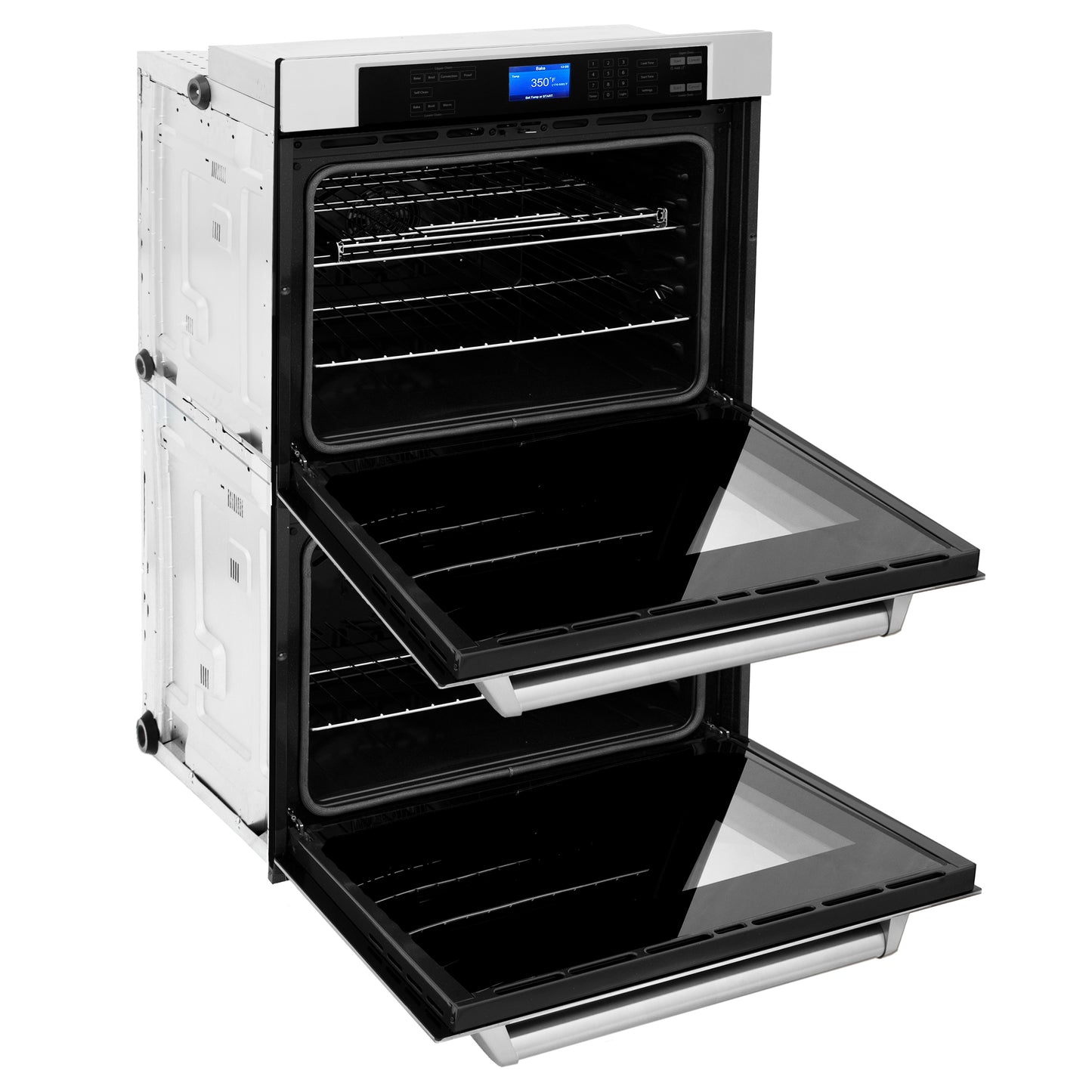 ZLINE 30" Professional Double Wall Oven with Self Clean and True Convection in Stainless Steel (AWD-30)