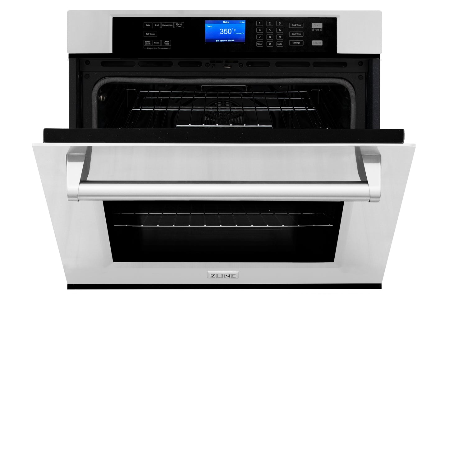 ZLINE 30" Professional Single Wall Oven with Self Clean and True Convection in Stainless Steel (AWS-30)