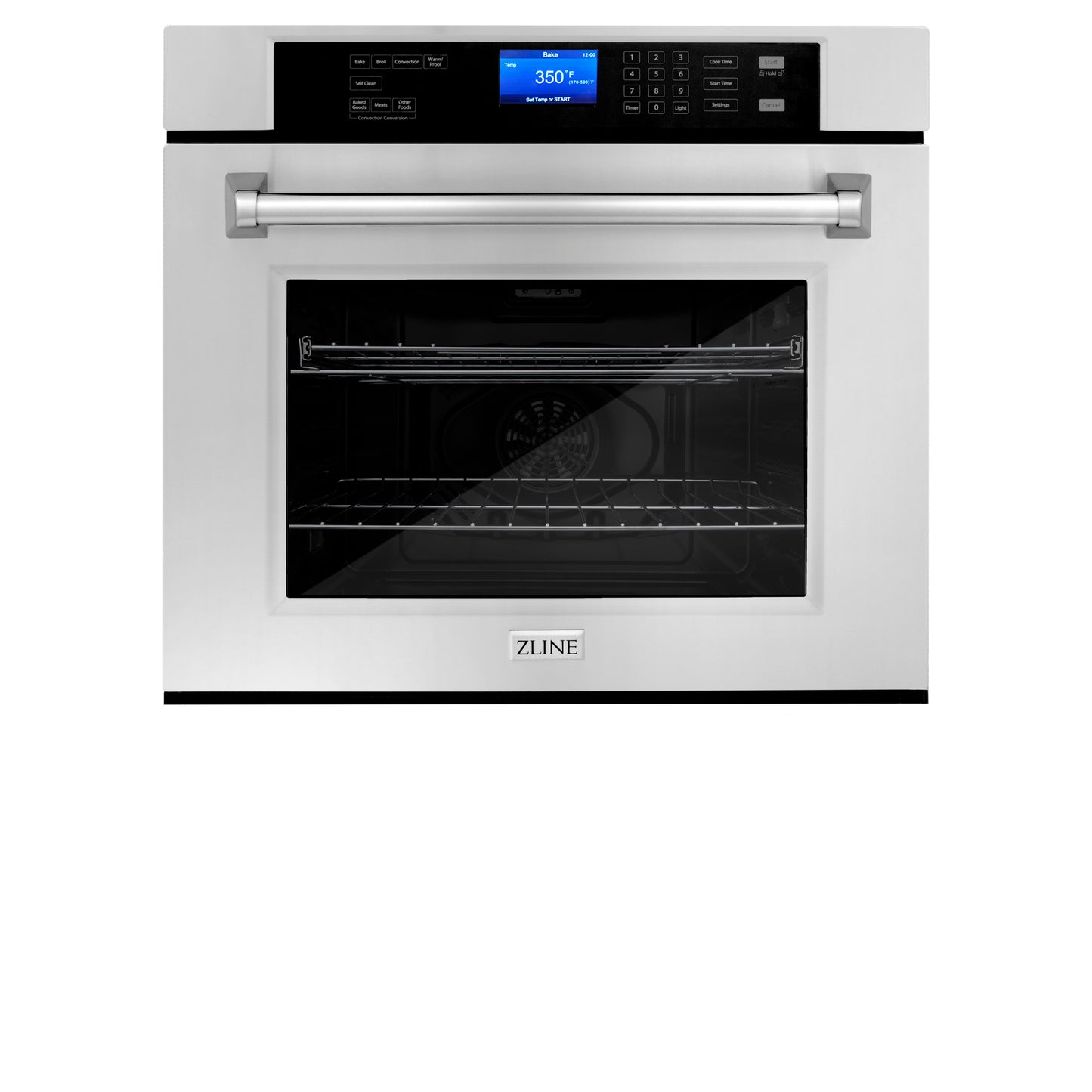 ZLINE 30" Professional Single Wall Oven with Self Clean and True Convection in Stainless Steel (AWS-30)