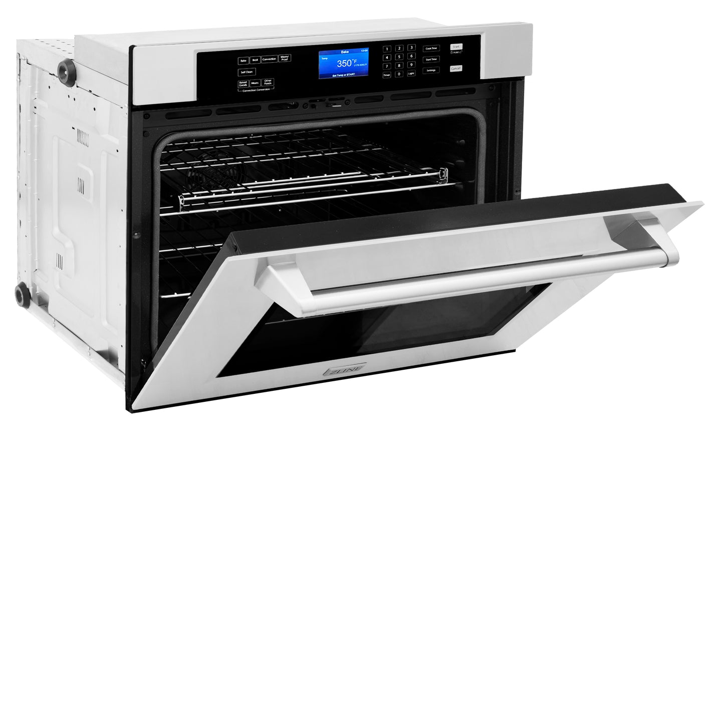 ZLINE 30" Professional Single Wall Oven with Self Clean and True Convection in Stainless Steel (AWS-30)